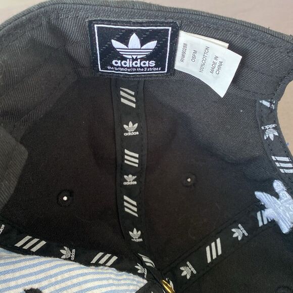 adidas original logo hat in black - New w/ price tag and sticker on the brim NWT - Picture 6 of 12